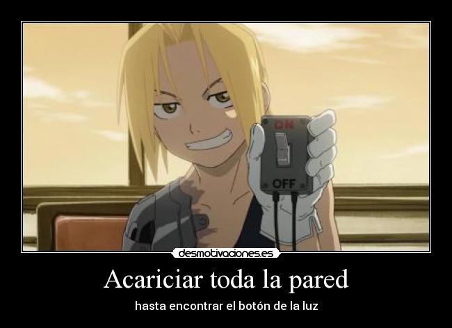 Acariciar toda la pared -