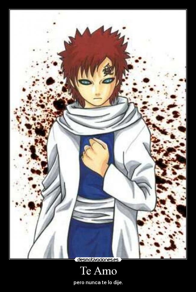 Te Amo - pero nunca te lo dije.