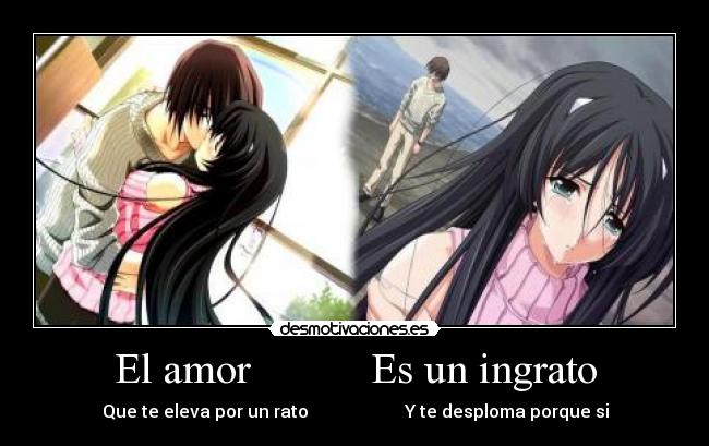 El amor Es un ingrato -