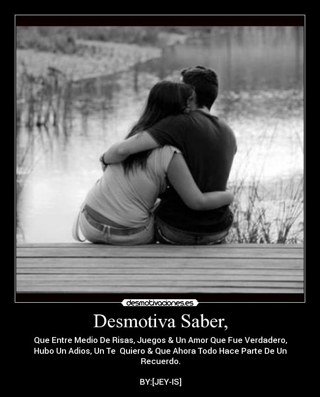 Desmotiva Saber, -