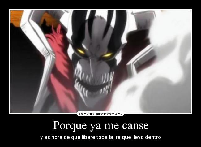 Porque ya me canse -