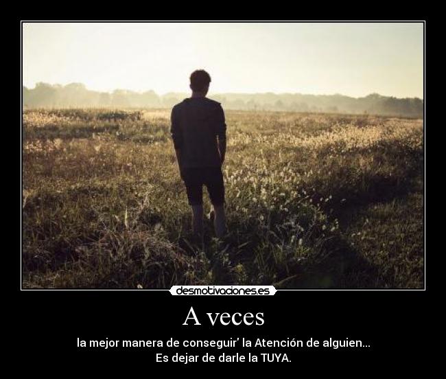 A veces -