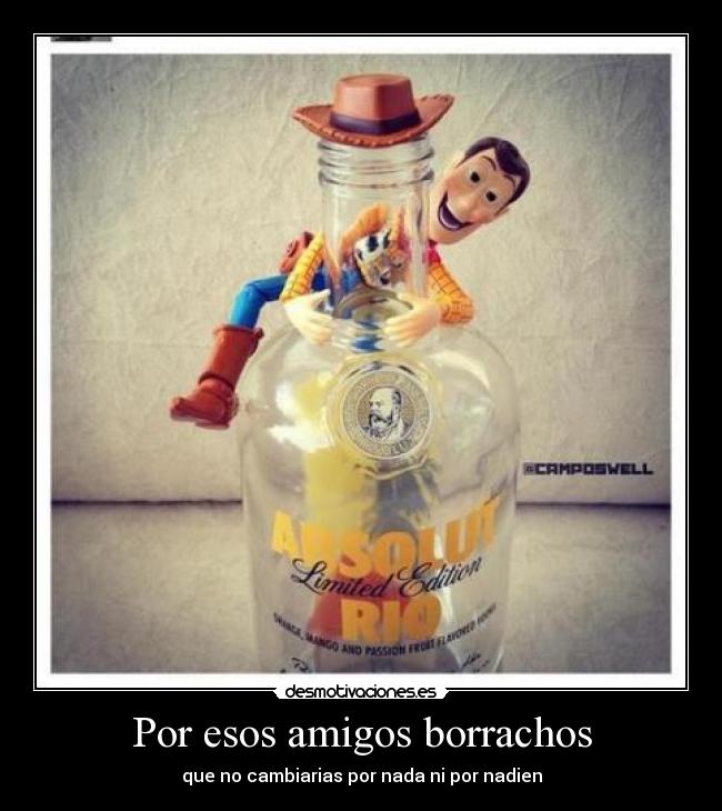 Por esos amigos borrachos - 