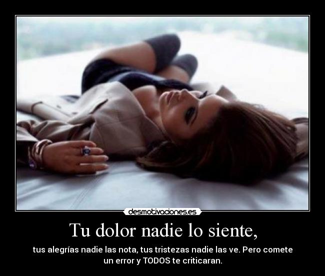 carteles dolor danii angel desmotivaciones