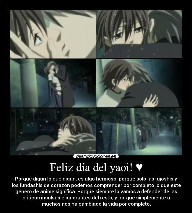 Feliz día del yaoi! ♥ -