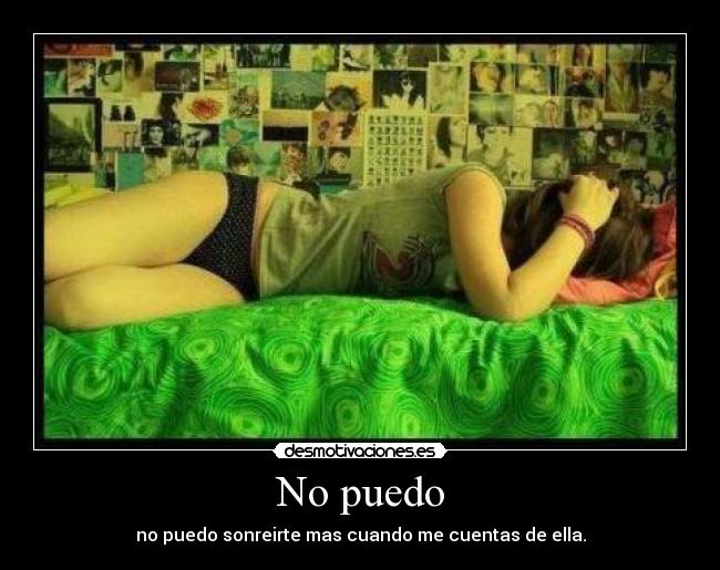 No puedo -