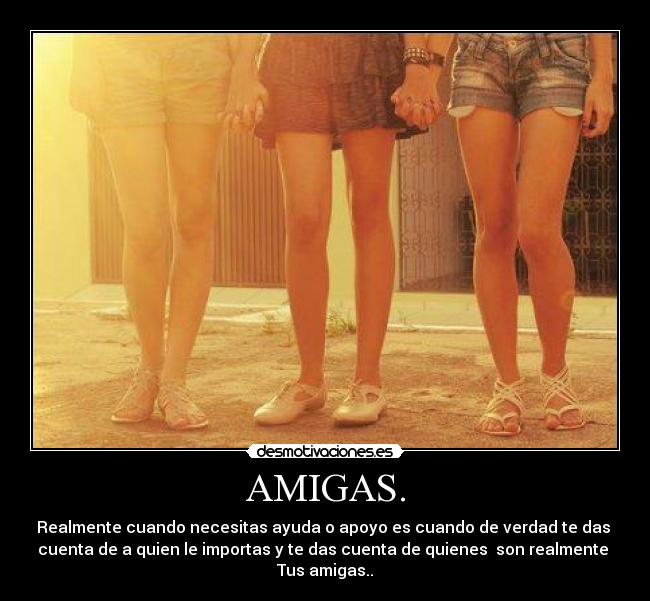 AMIGAS. -