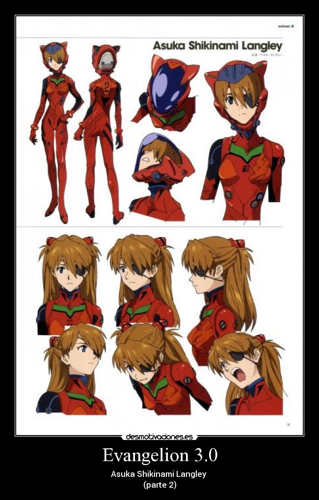 Evangelion 3.0 - Asuka Shikinami Langley 
(parte 2)