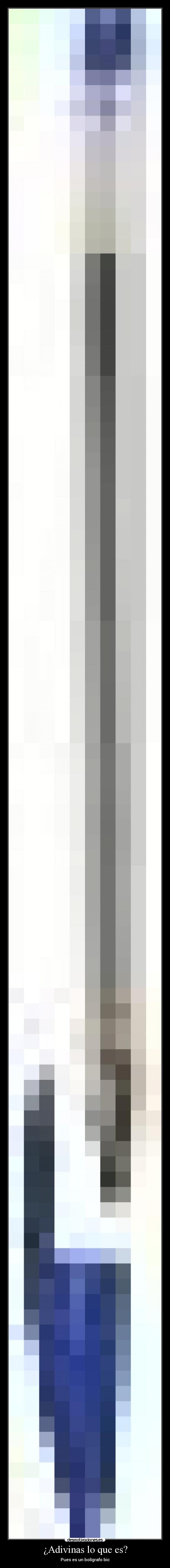 ¿Adivinas lo que es? - 