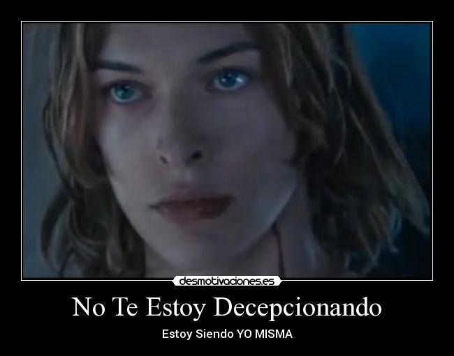 No Te Estoy Decepcionando - 