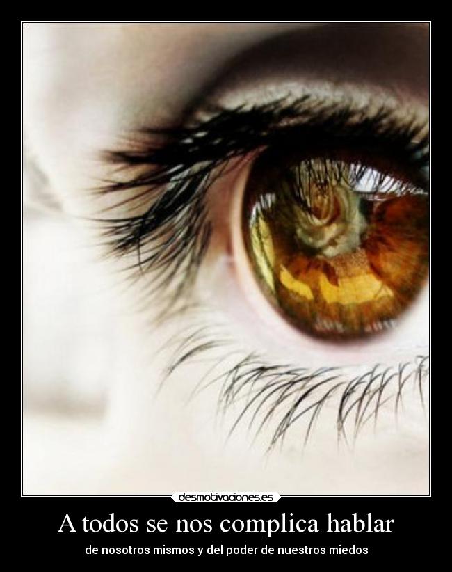 A todos se nos complica hablar -