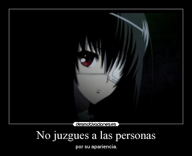 No juzgues a las personas - 