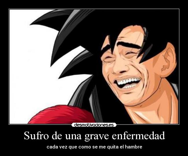 carteles anime dragon ball goku ss4 bad joke desmotivaciones