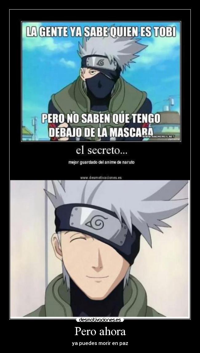 Pero ahora - ya puedes morir en paz