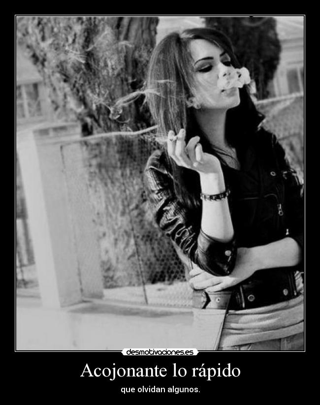 Acojonante lo rápido - que olvidan algunos.