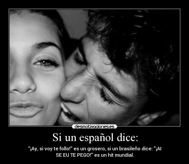 Si un español dice: - 