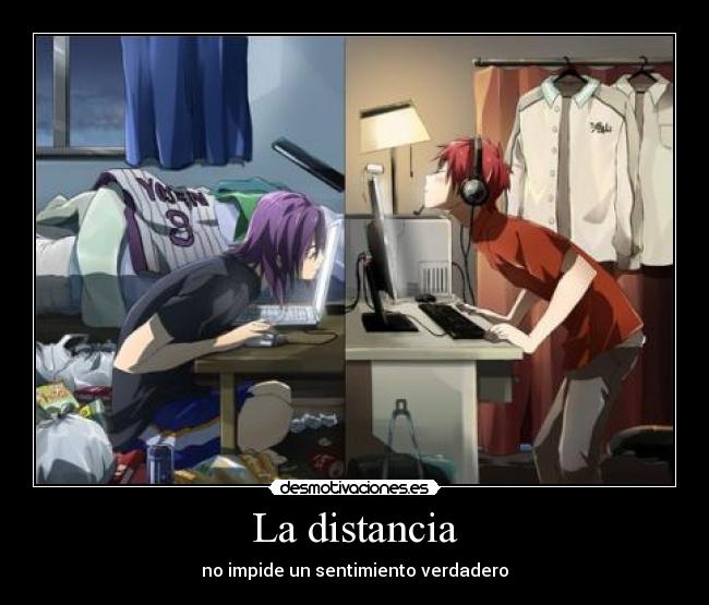 La distancia -