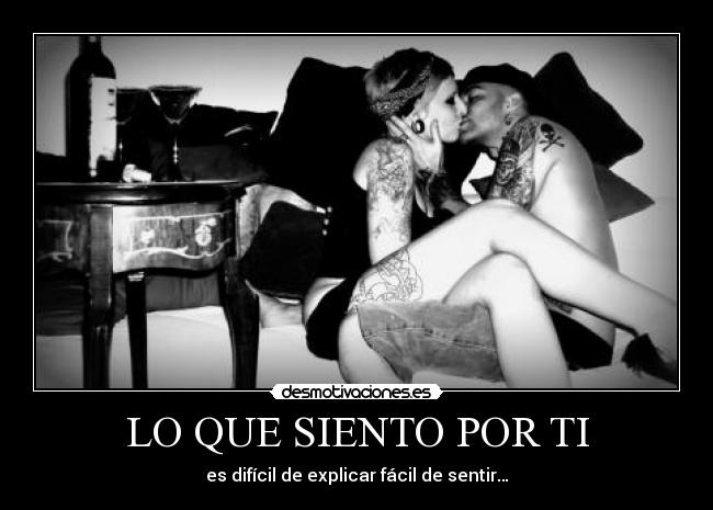 carteles dificil facil sentir explicar amor beso desmotivaciones