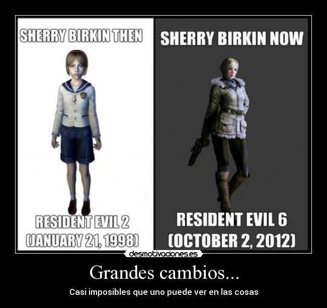 carteles ocurrio algo mas original saludos todos los usuarios resident evil comparacion desmotivaciones