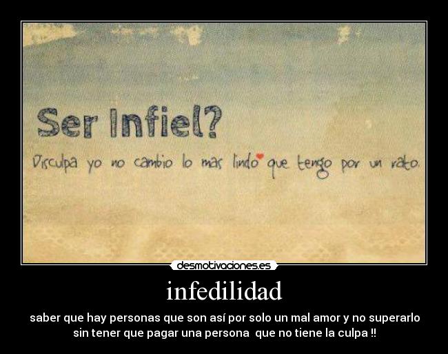 infedilidad - 