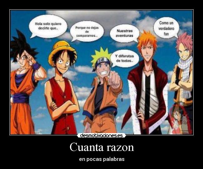 Cuanta razon -