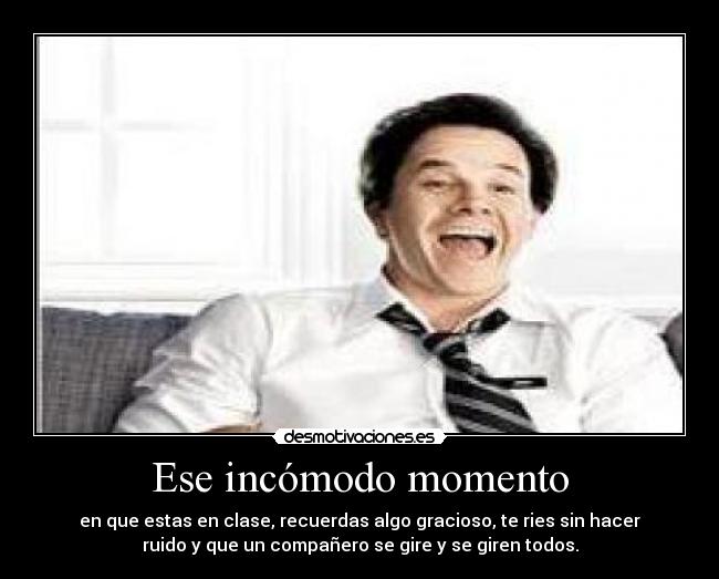 Ese incómodo momento - 