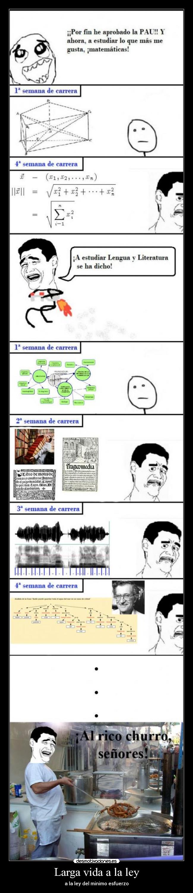 Larga vida a la ley -