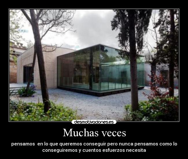 Muchas veces -