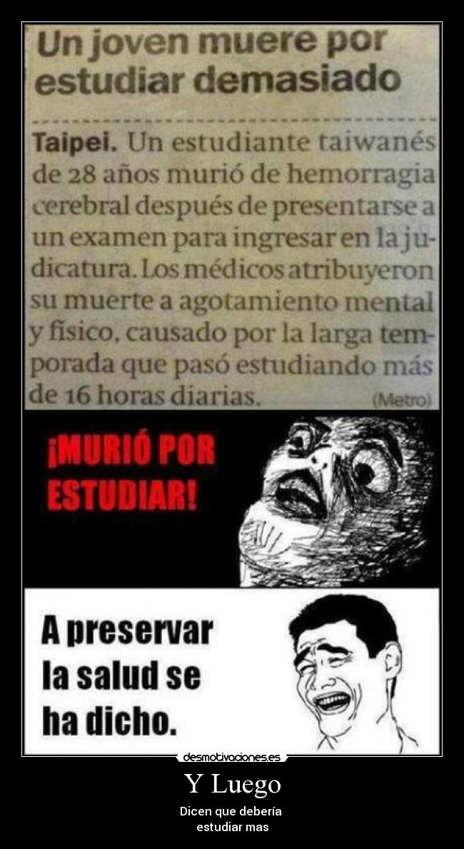 carteles memes matar estudio correr anime lirico desmotivaciones