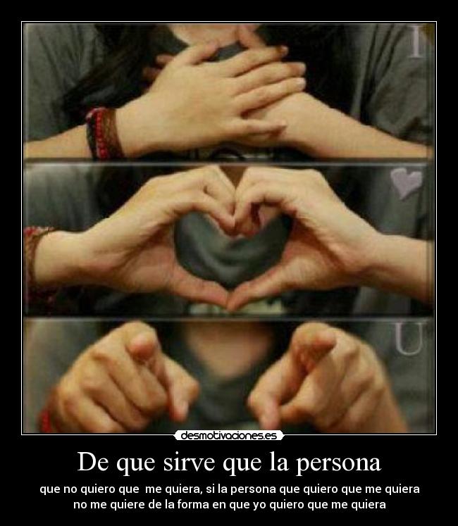 carteles que sirve que persona desmotivaciones