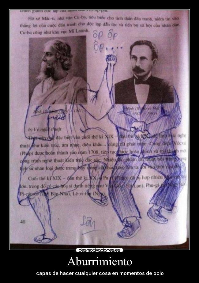 Aburrimiento - capas de hacer cualquier cosa en momentos de ocio