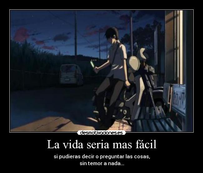 carteles vida anime boy desmotivaciones