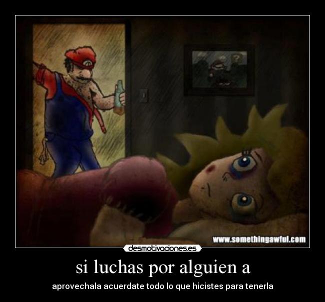 si luchas por alguien a - 