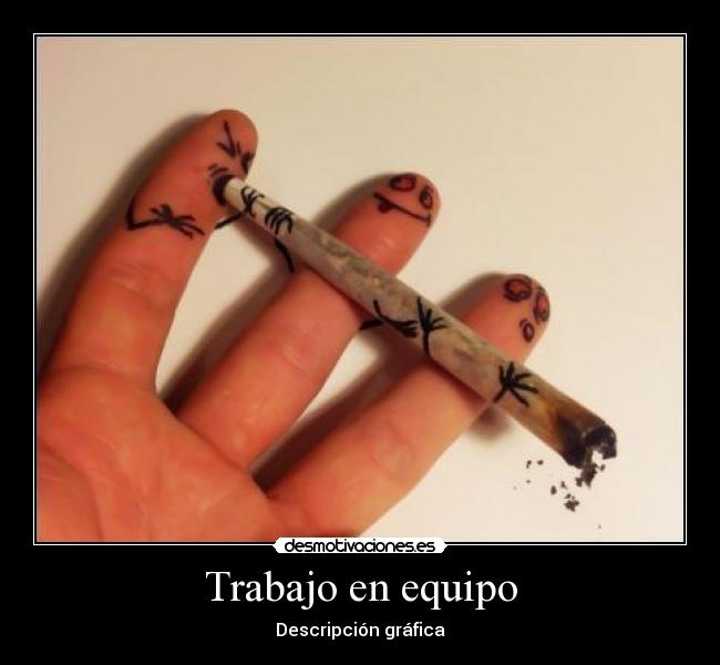 Trabajo en equipo - Descripción gráfica