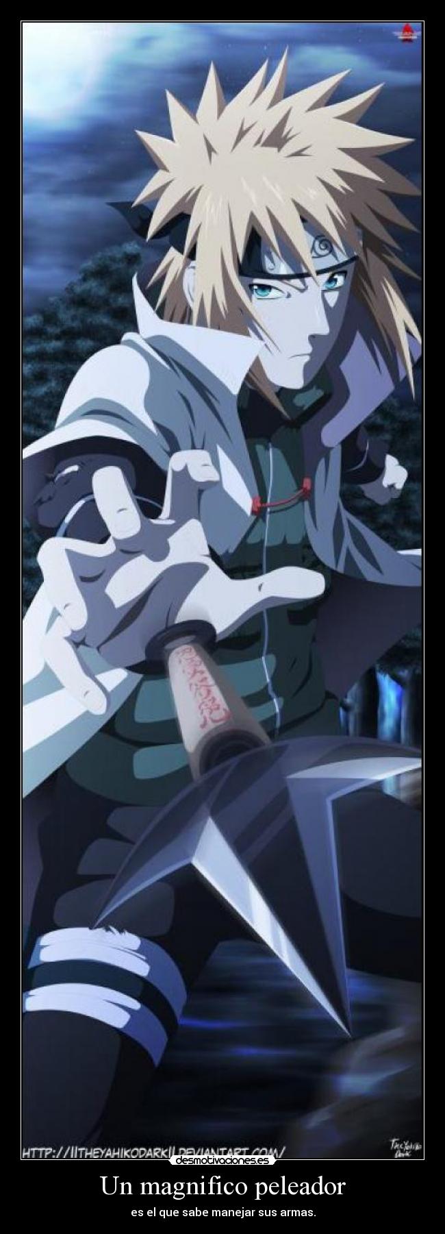 Un magnifico peleador - es el que sabe manejar sus armas.