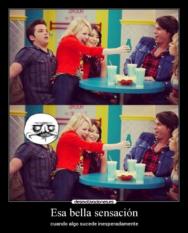 Esa bella sensación - cuando algo sucede inesperadamente