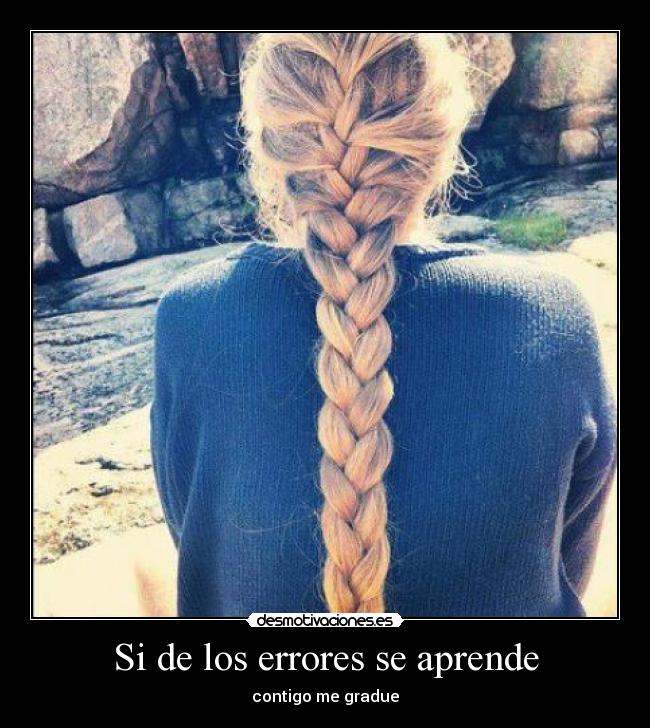 Si de los errores se aprende - 