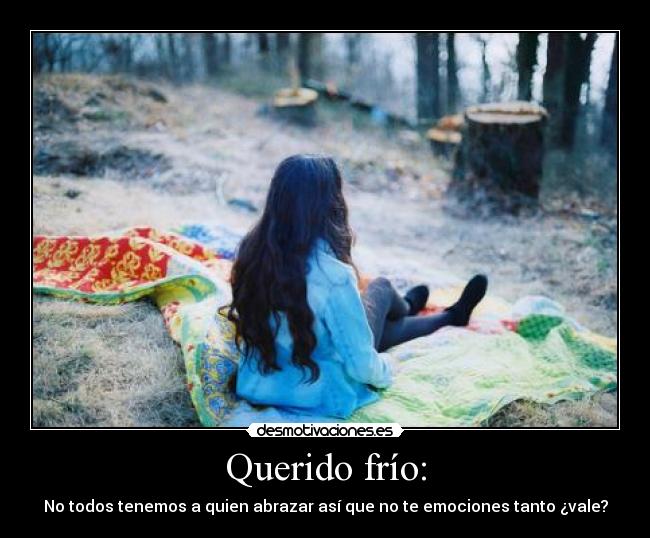 carteles frio alone desmotivaciones