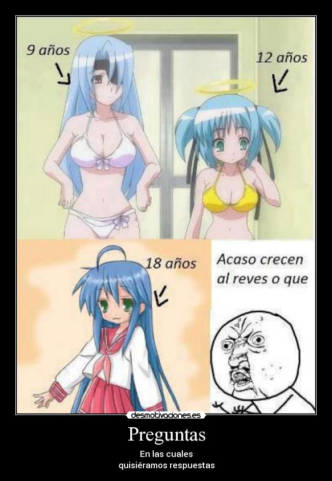 carteles konata dokuro chan anime lirico desmotivaciones