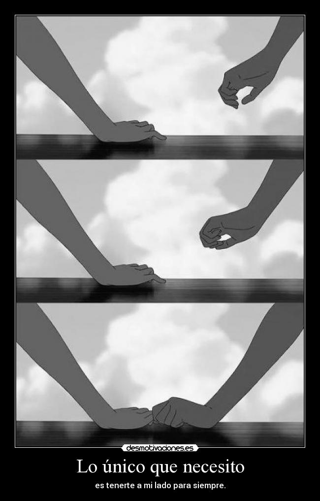 carteles anime manga forever love onlyineed desmotivaciones