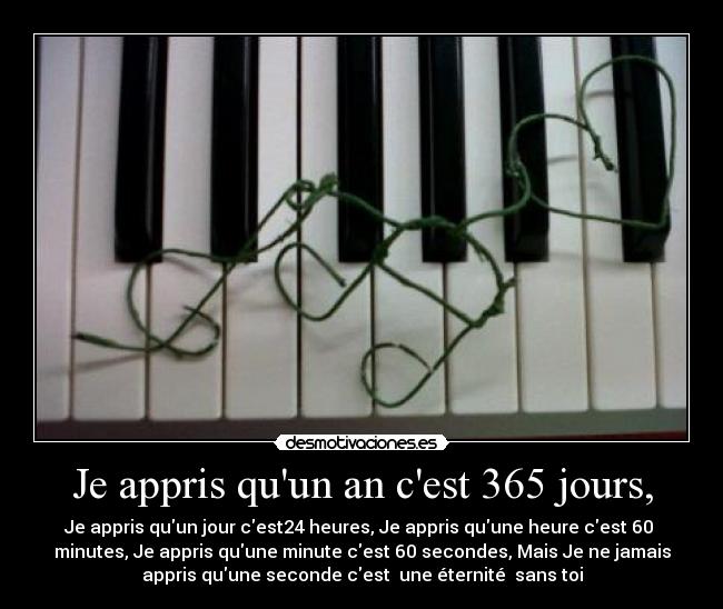 carteles une eternite sans toi desmotivaciones