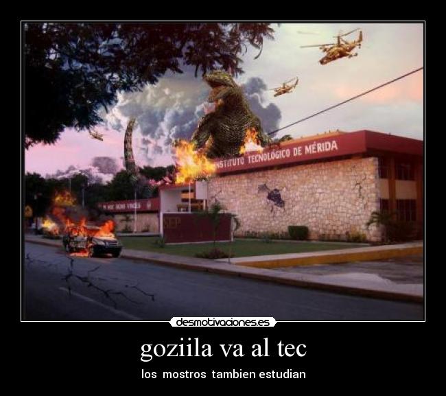 carteles mostrous tambien estudias desmotivaciones