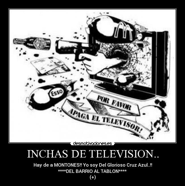 INCHAS DE TELEVISION.. -