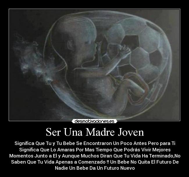 Ser Una Madre Joven -