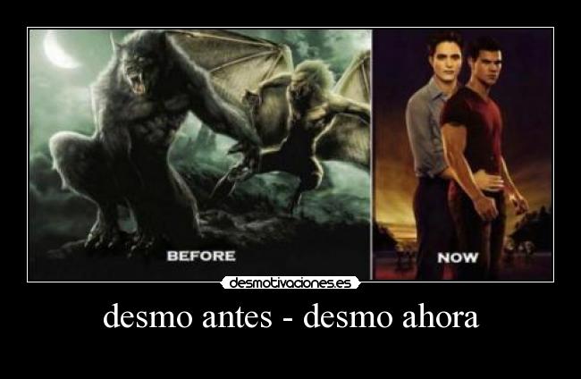 desmo antes - desmo ahora -