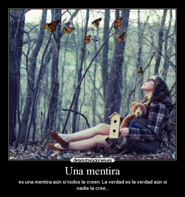 Una mentira - 