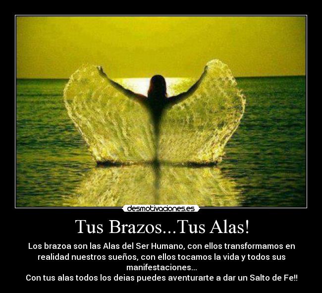 Tus Brazos...Tus Alas! -