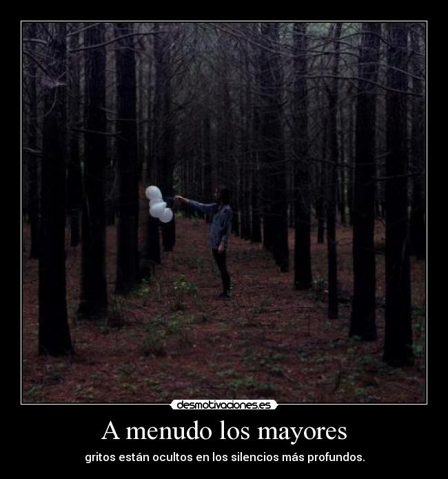 A menudo los mayores -