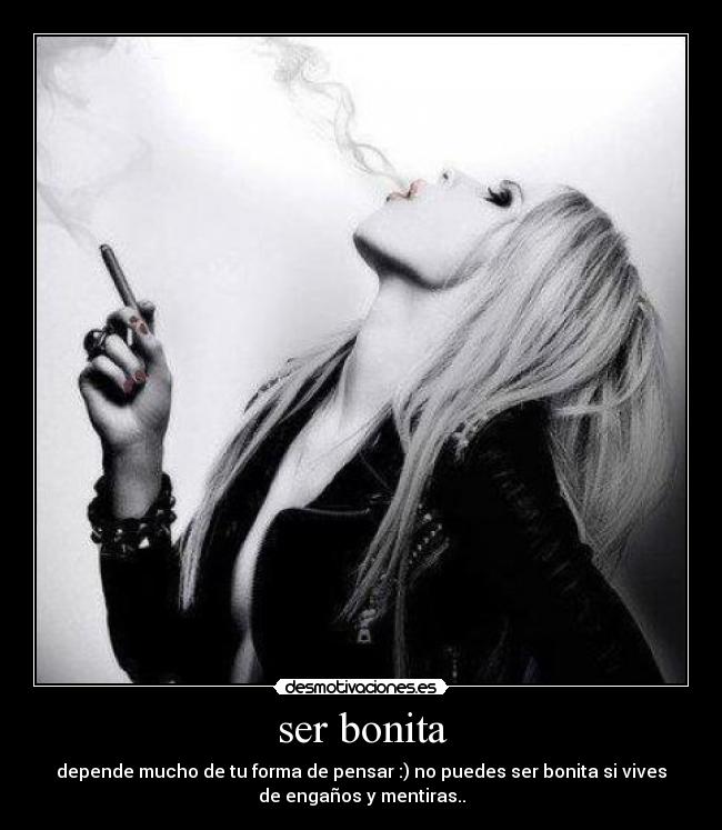 ser bonita -