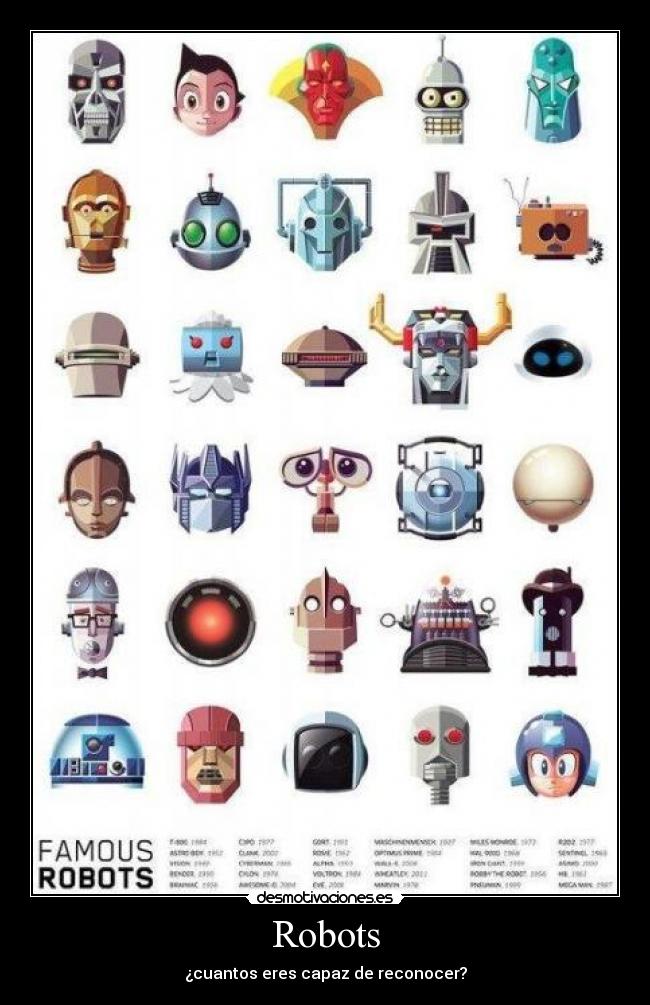 carteles robots desmotivaciones